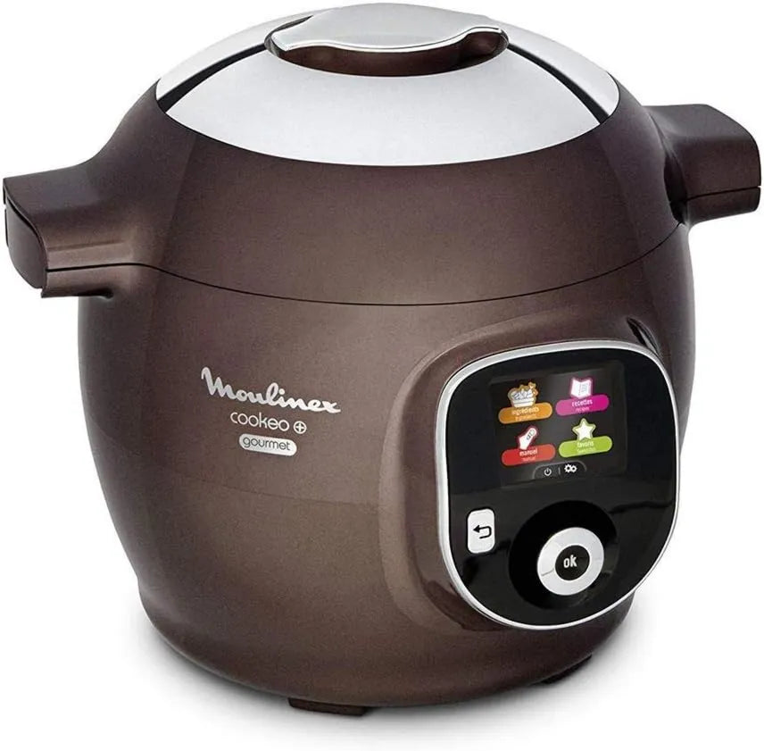 Moulinex multicooker, Cookeo inteligentny wielofunkcyjny garnek do gotowania, 150 przepisów kulinarnych