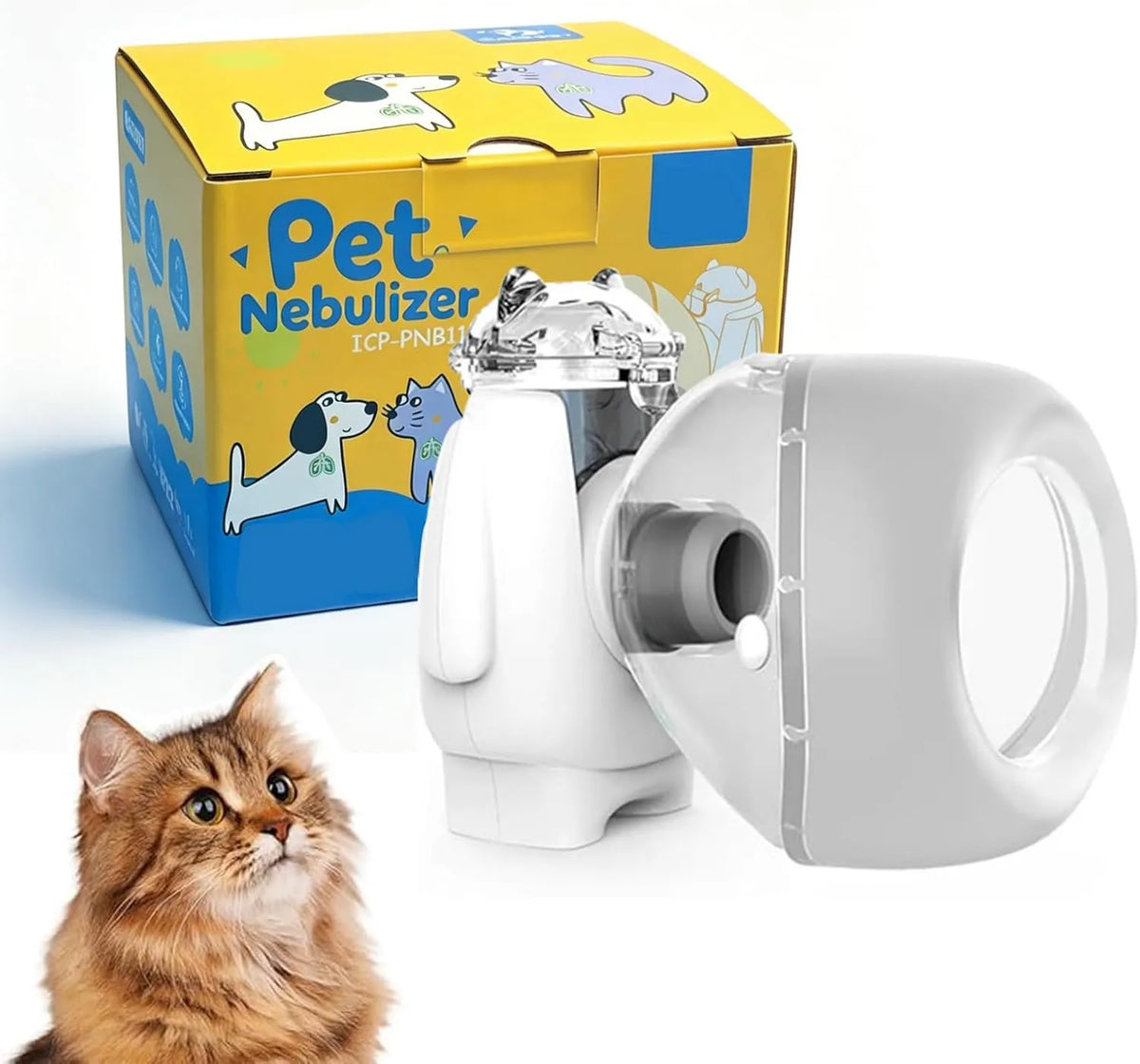 FURGUARD, Psy i psy, Nebulizator i maska inhalacyjna dla kotów