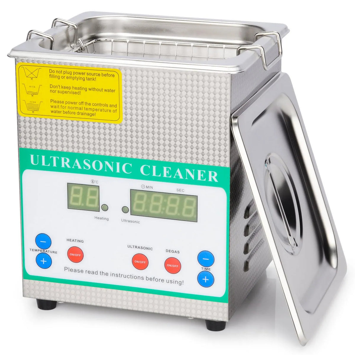 stonylab, Ultrasoniczny czyszczarka, Nnettoyeur, Ultrasoniczny zbiornik czyszczący, 1, 3 l, 220 V, minutnik, Profesjonalny, Stal nierdzewna, Funkcja grzewcza