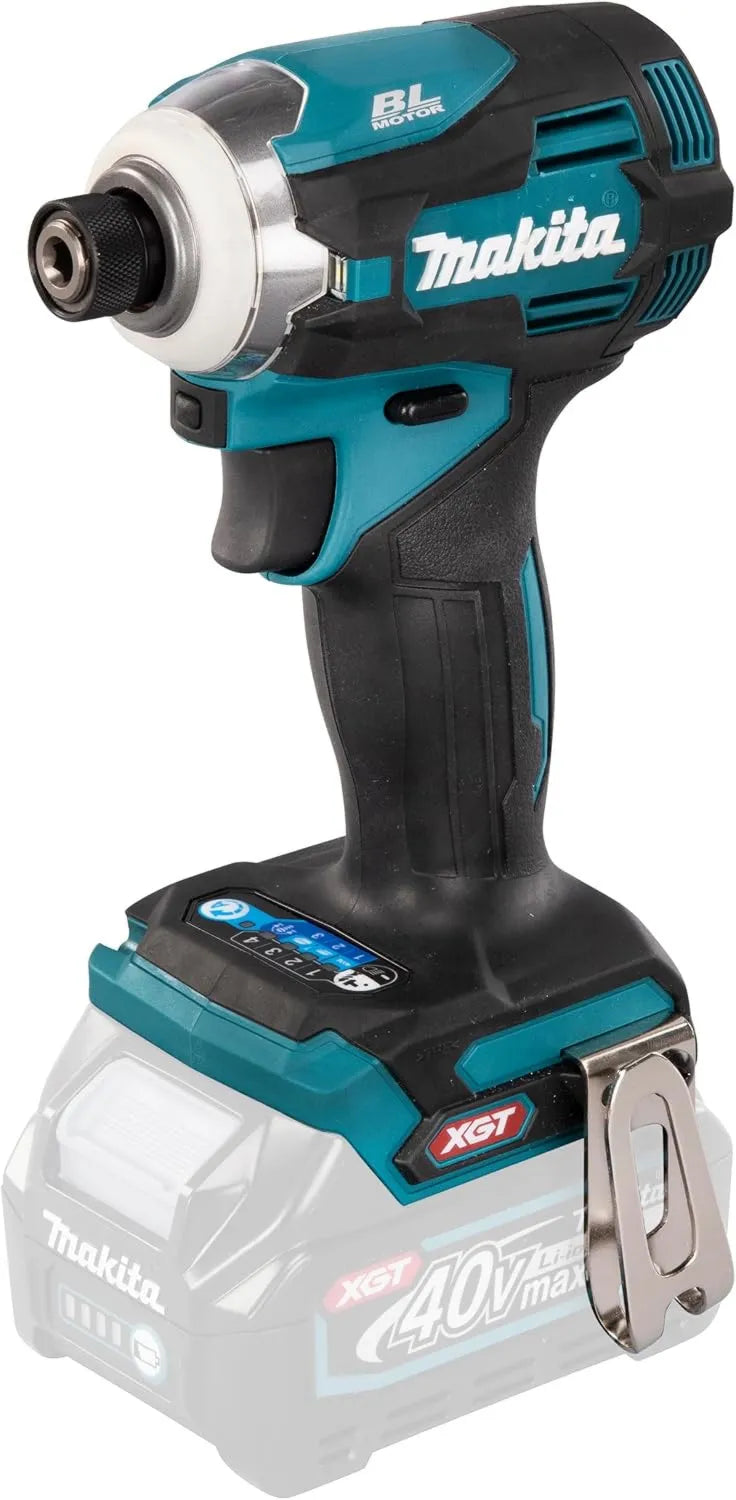 Makita TD001GZ, 125 mm, silnik bezszczotkowy, 40V Max Li-ion xGT Bezszczotkowy Sterownik Udarowy, Baterie i Ładowarka Nie Są Dołączone