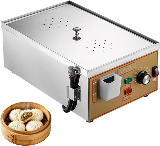 Generic, 2 otwory kuchenne, 30 do 110°C, bezpłatna instalacja, para, profesjonalny, stal nierdzewna, funkcja grzewcza, do Dim Sum z suchym Ogrzewaniem Alarm 2holes