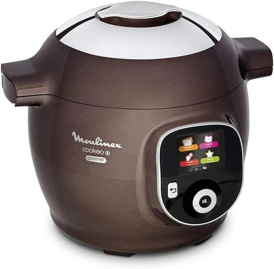 Moulinex multicooker, Cookeo inteligentny wielofunkcyjny garnek do gotowania, 150 przepisów kulinarnych