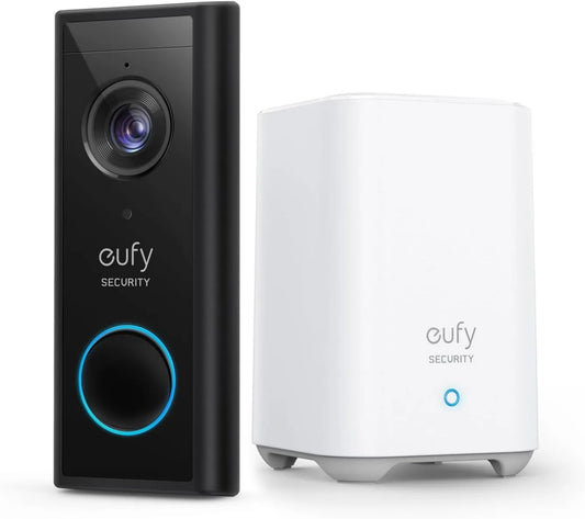 eufy Security, HD 2K S220 Bateria, bezprzewodowy, eufy, S220 Wideo bezprzewodowe Sounder z 2K HD Bateria