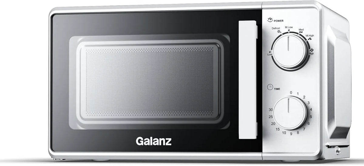 Galanz, Mikrofale Turn- 700, 20 l, 700 W, bezpłatna instalacja, rozmrażanie, mikrofalówka, 6 poziomów mocy w tym funkcji rozmrażania Tournant-700