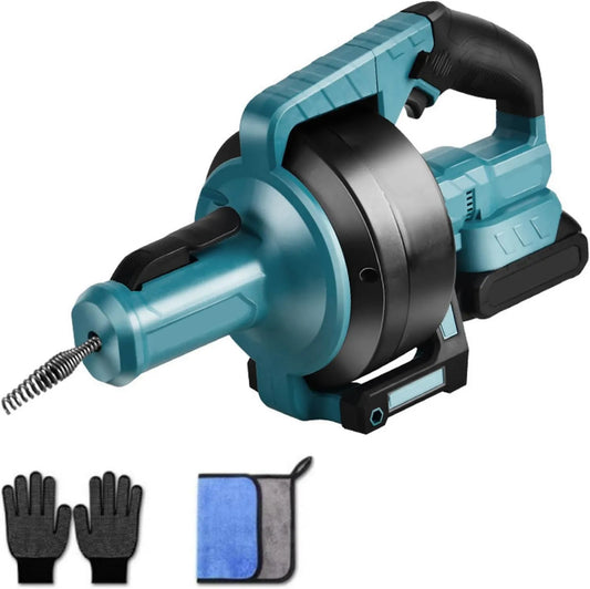IDAMAKON, Makita urządzenie czyszczące, bateria, 18 V, 9 mm, 7 m, 85 mm, do rur od Ø 16 do 85 mm