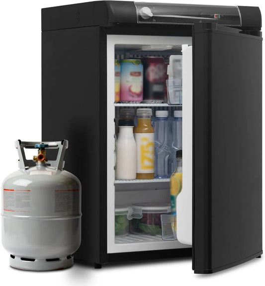 SMETA minilodówka, Lodówka, 60 l, 12 V, tłumik, kemping, czarny, lodówka Trimixte 60 l