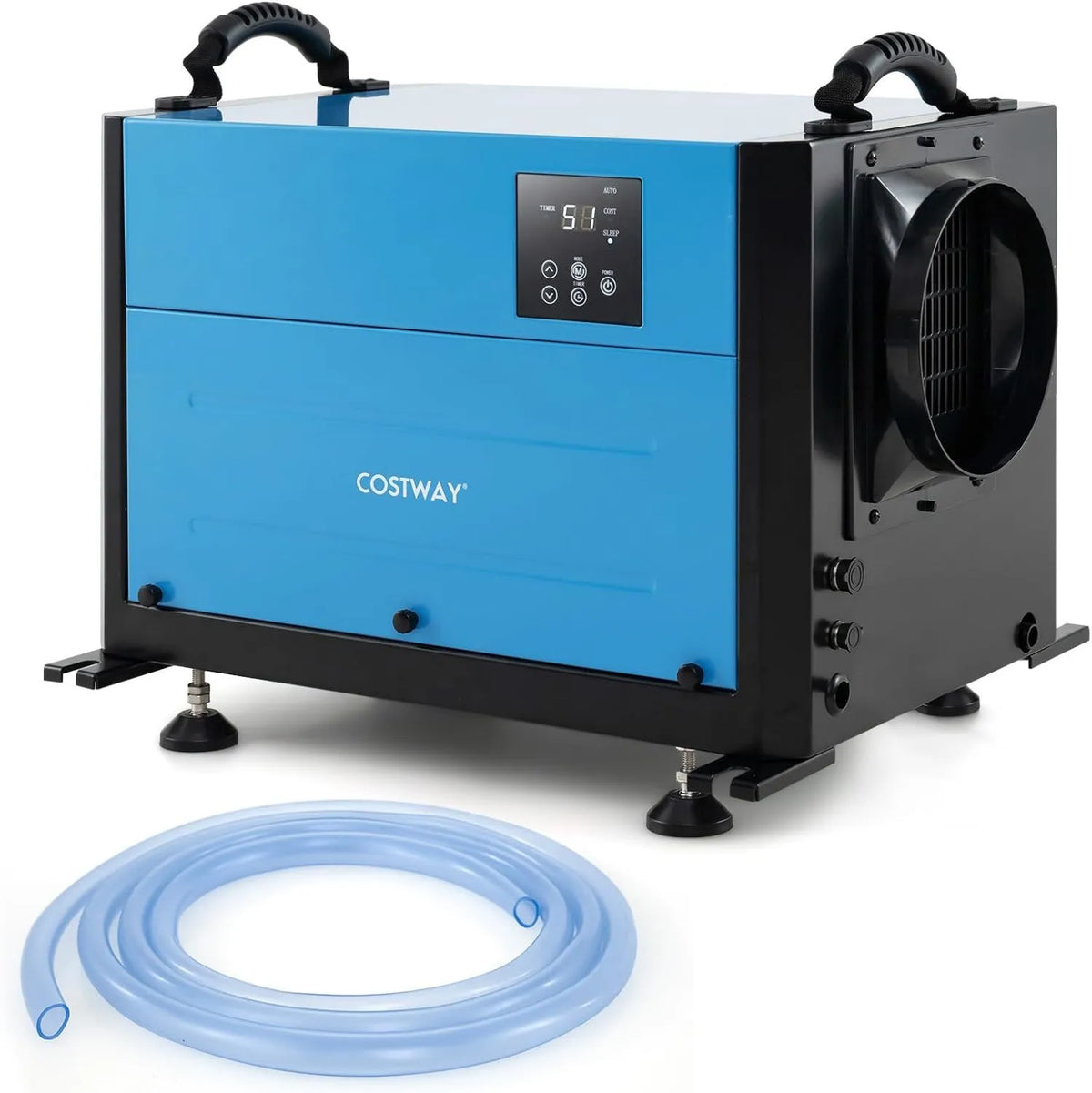 COSTWAY osuszacz powietrza, Osuszacz, minutnik, industrial, profesjonalny, niebieski, 58, 5 l / Day