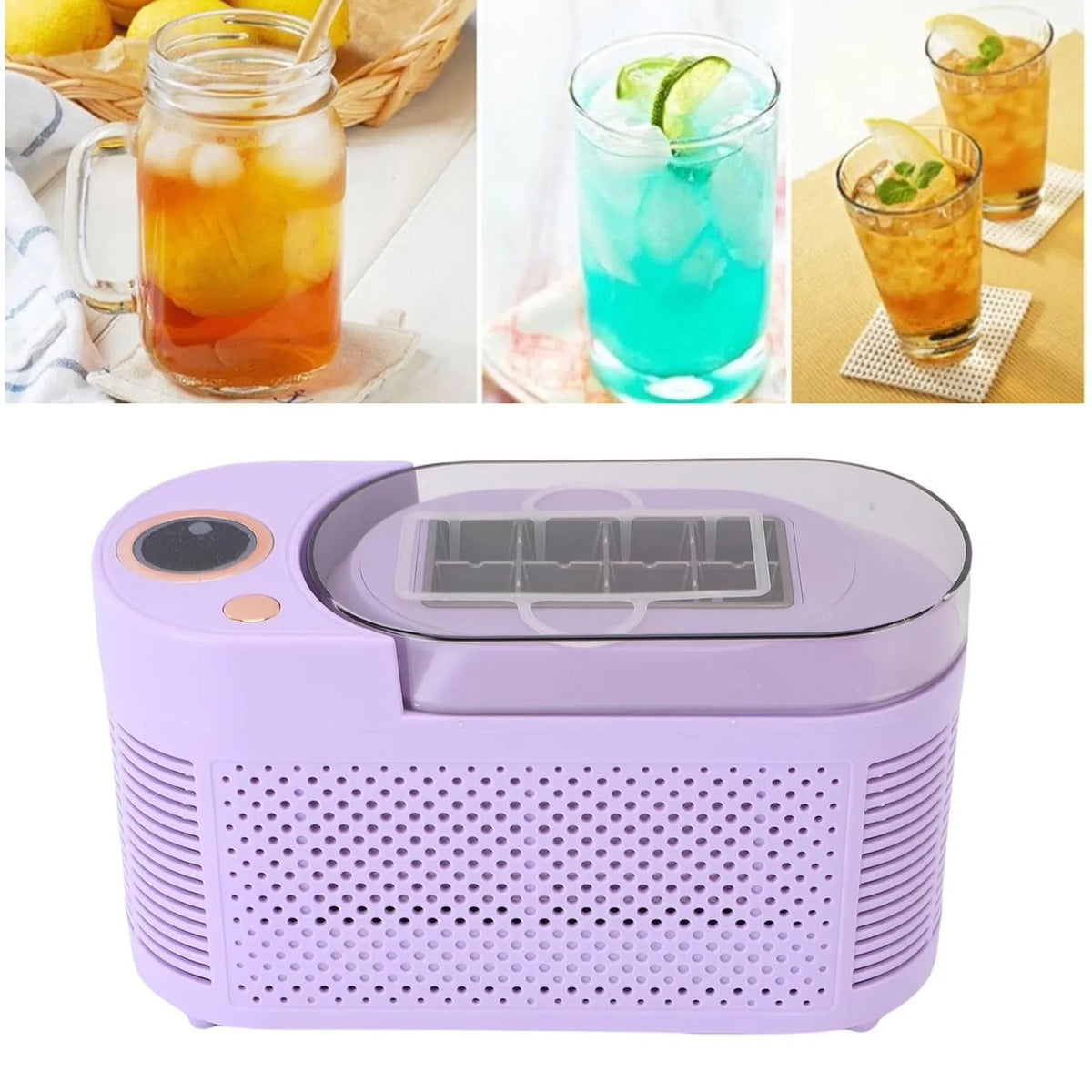 banapoy kostkarka do lodu, kemping, 8 kostek w 10 do 15 minut, Bar, gniazdo UE