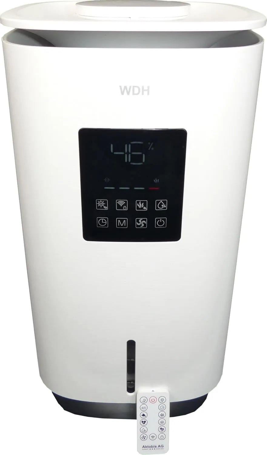 WDH osuszacz powietrza, WHD- SE2303 H13 nawilżacz, 8 l, 65 m, zegar, Wi-Fi, duży zbiornik, Aktobis -SE2303