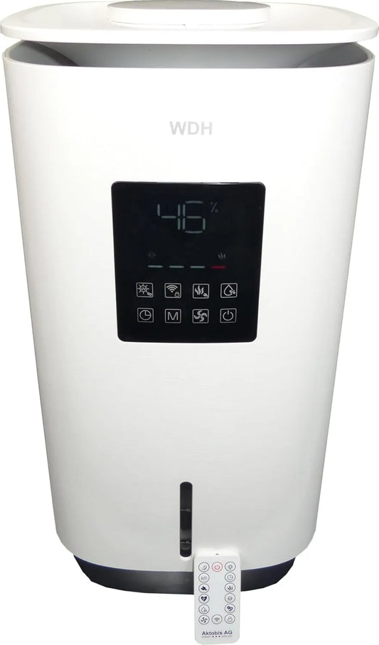 WDH osuszacz powietrza, WHD- SE2303 H13 nawilżacz, 8 l, 65 m, zegar, Wi-Fi, duży zbiornik, Aktobis -SE2303