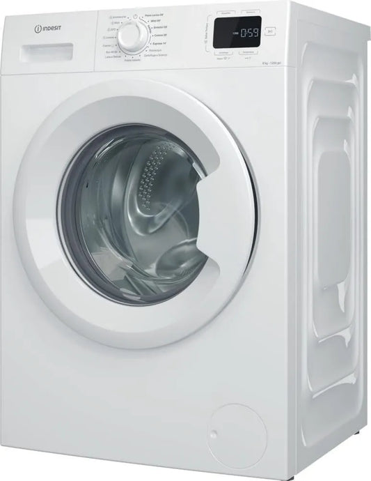 Indesit IM 642B pralka, 6,0 kg, pralka wolnostojąca, ładowana od przodu, MY TIME IT