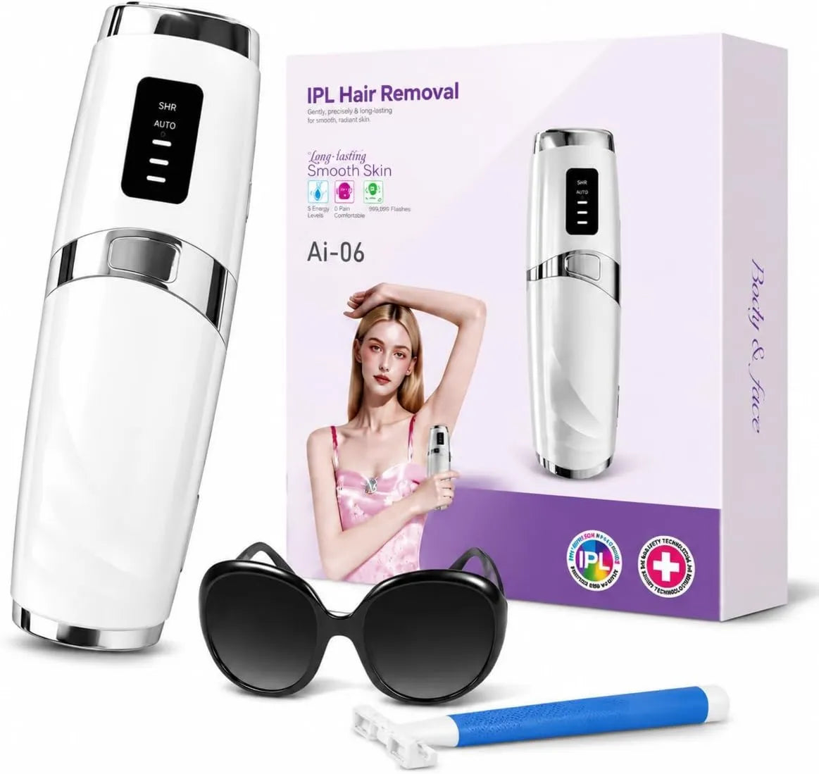 Mulbijeo depilator IPL, Lekkie i ekonomiczne, Dylimator damski, komputer treningowy, Pillator Pulsee Lumiere