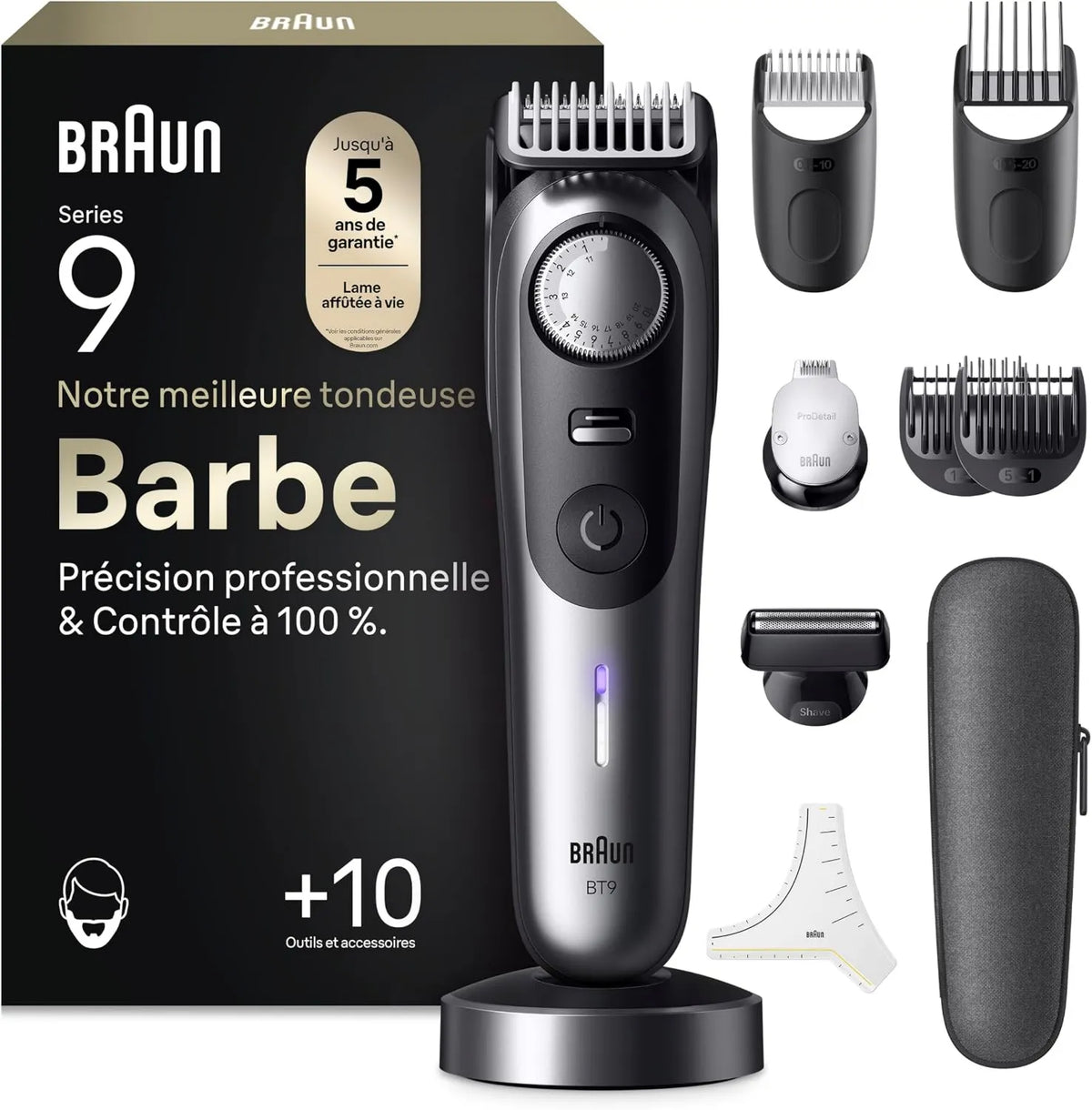 Braun, Kosiarka do barbecue, chromowany BT9545