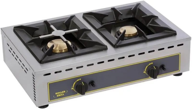 Roller Grill kuchenka przenośna, Produkt 14 kW, Profesjonalne Reed Gazu 2 Lights, Płyty czcionkowe