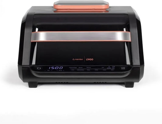 Livoo frytkownica beztłuszczowa, DOC306-2 Grill, 6 l, 8 programów, funkcja ogrzewania