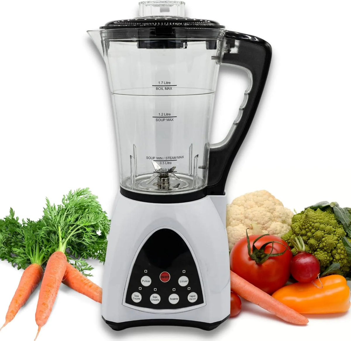 BEST DIRECT robot kuchenny, Mikser, 6 programów, MULTI ROBOT, 1700 ml, blender elektryczny, wielofunkcyjny mikser