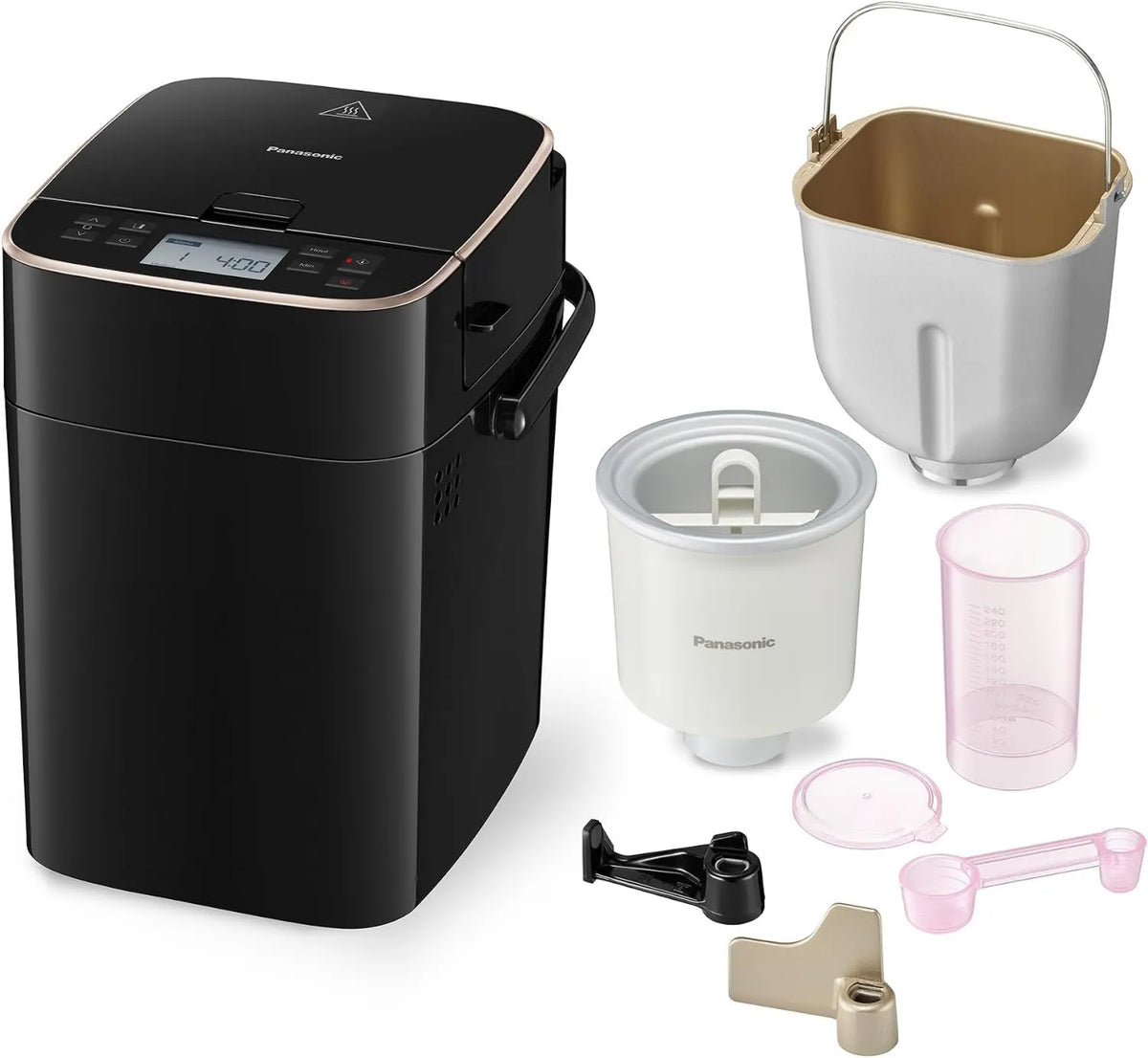 Panasonic, SD- PMC100NXE 1pm Chleb, 660 W, chleb maszyny, zegar, czarny, 34 Menu, 0, 5 kg SD-PMC100NXE