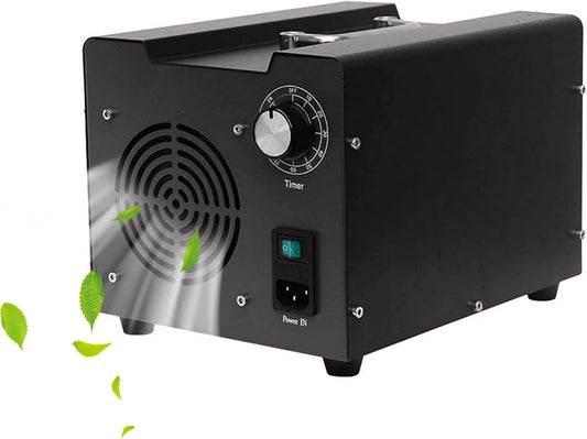 RDJSHOP oczyszczacz powietrza, Sterylizator czarny-15000mg / h, Generator, Przenośny, Sterylizujący Elektryczny, minutnik, Przemysłowy, Restauracja, Czarny, Biuro czarny-15000mg/h