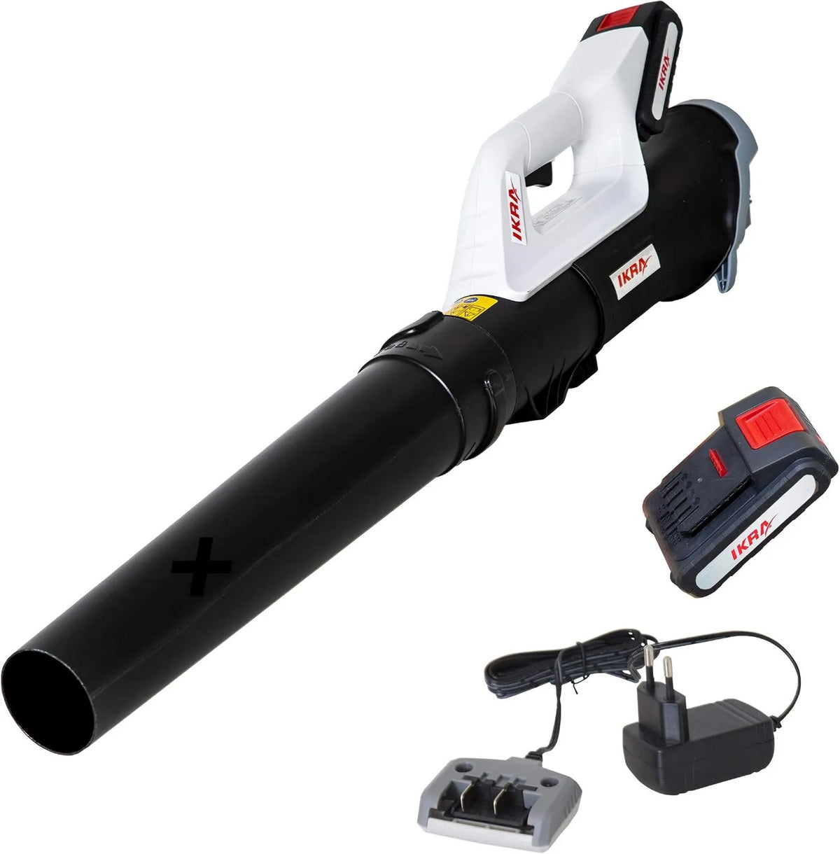 Ikra, Wentylator, 20 V, ICB 20, bateria V 2 Ah i ładowarka, 150 km / h