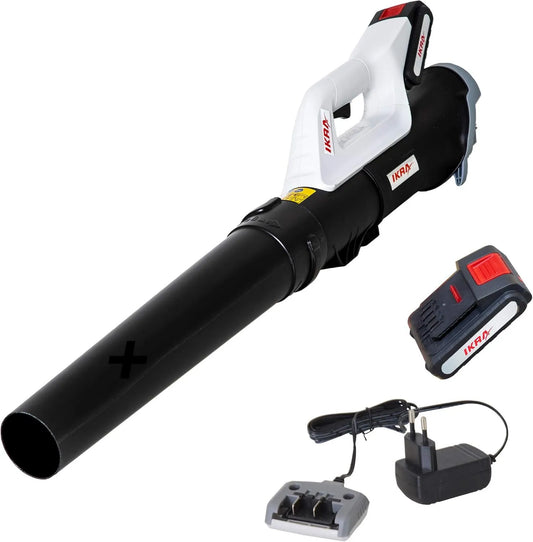 Ikra, Wentylator, 20 V, ICB 20, bateria V 2 Ah i ładowarka, 150 km / h