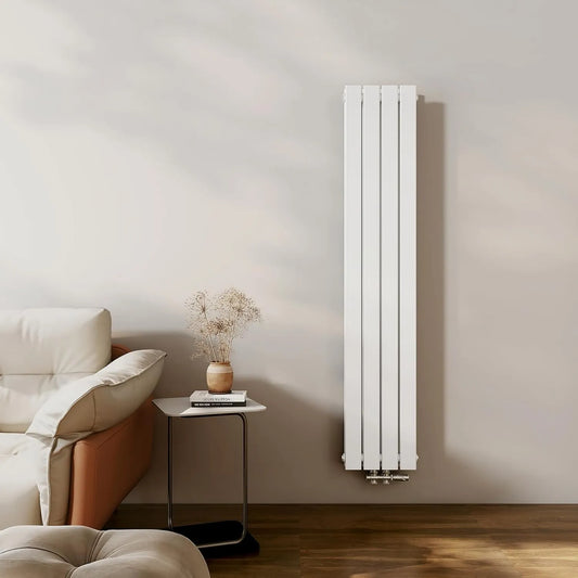EMKE, Grzejnik elektryczny, 1600x300 mm, wąski, biały, 889 W