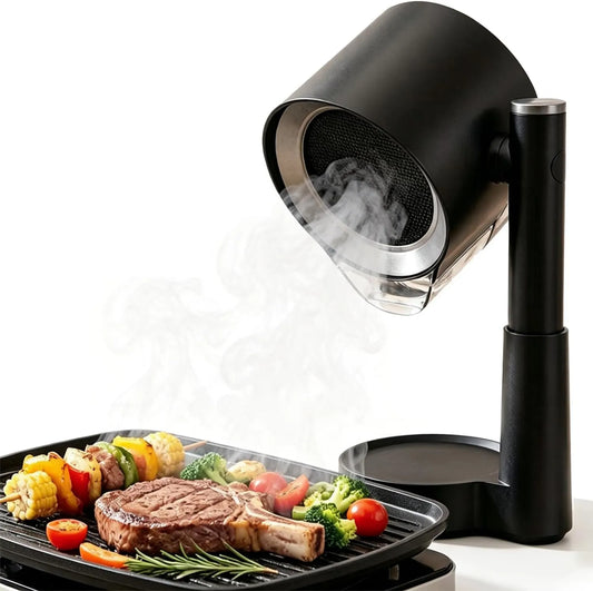 Ayolofei okap kuchenny, 3 prędkości, przenośne, kemping, zdejmowany, maksymalna prędkość 3600 obr./min, grill, kaptur stołowy, gorący garnek