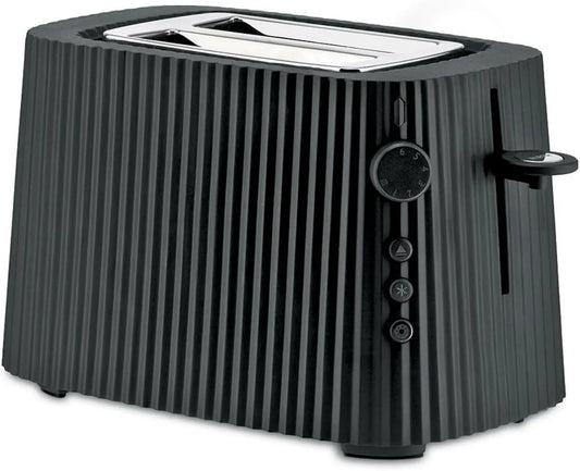 Alessi, Toster, 850 W, MDL08, czarny, Europejska Karta Danych 850 W