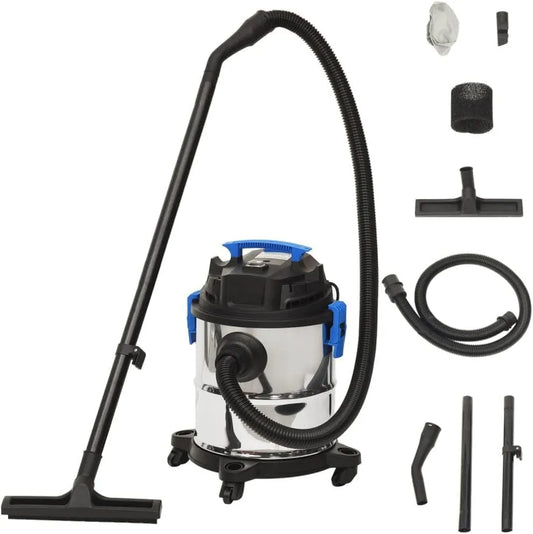 Tomostar, Odkurzacz W 20, 20 l, 1200 W, przemysłowe, srebrne