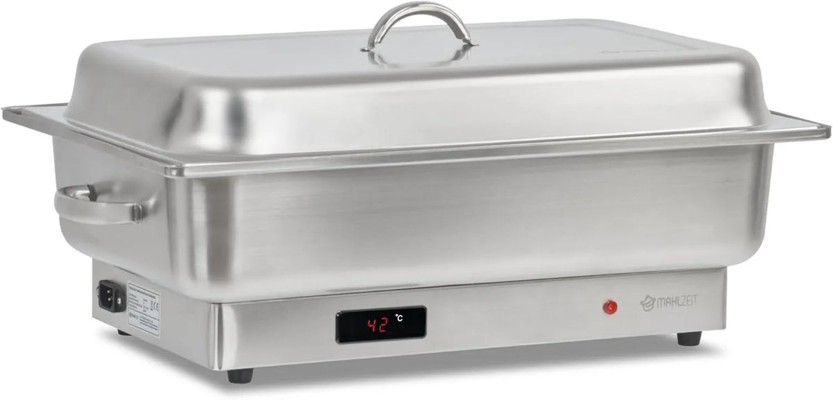 Mahlzeit, GN 1, 9 l bufet na płaski, stal nierdzewna, do 80°C z ekranem