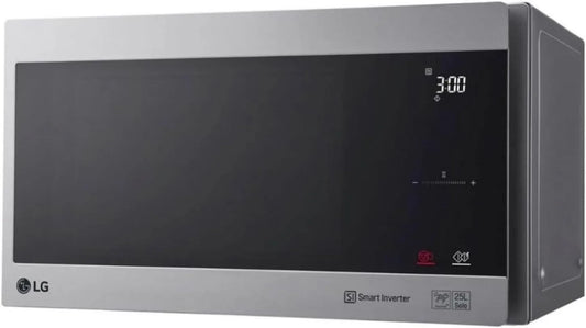LG MS2595CIS kuchenka mikrofalowa, 1000 W, NeoChef, podgrzewanie i rozmrażanie z regulacją mocy