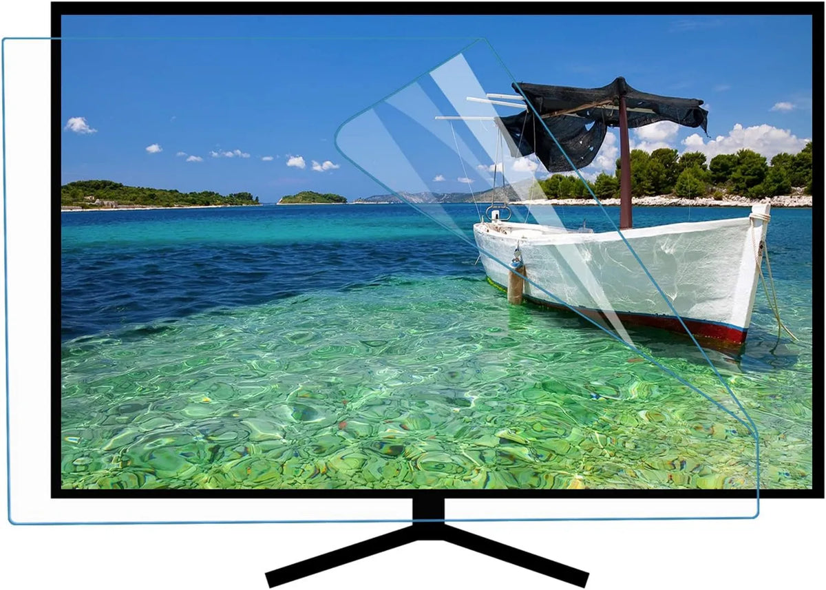 ZLSD, Inteligentna telewizja Matte- 58 cali, 58 cali, 1269x721 MM, TV, TV ekranowy Protector Anti światło niebieski i UV, anty paski i bez byków, łagodzenie Matte-58inch